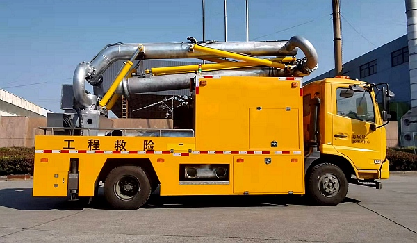 移动排水泵车1500方旋臂式排涝救险车